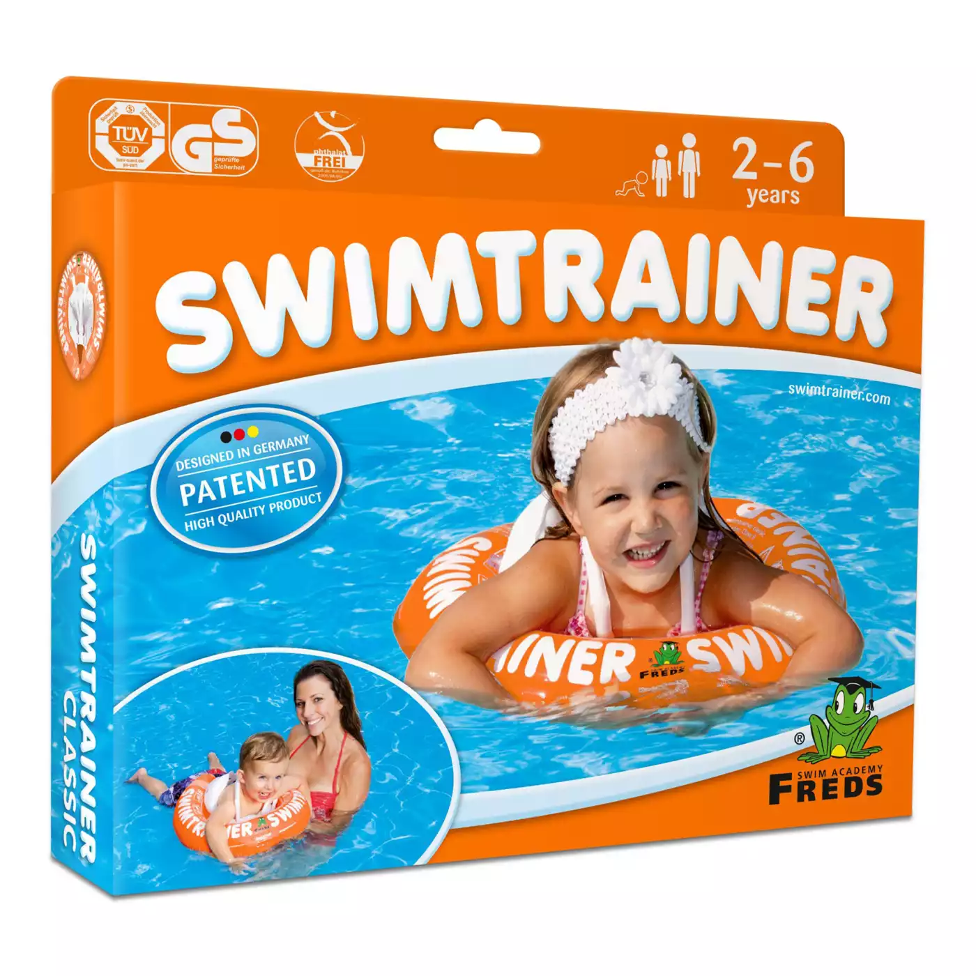 Freds Swimtrainer Classic Spielzeugring Orange 2000557813106 4