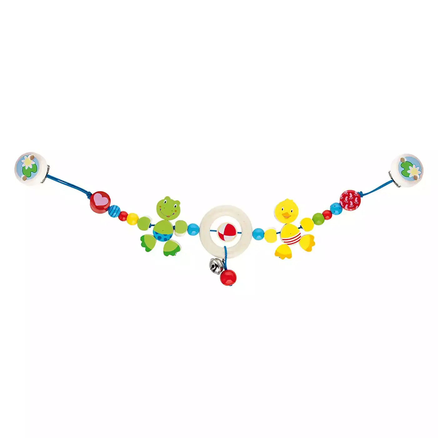 Kinderwagenkette Frosch und Ente B.O. SpielRaum Mehrfarbig 2000563767004 3