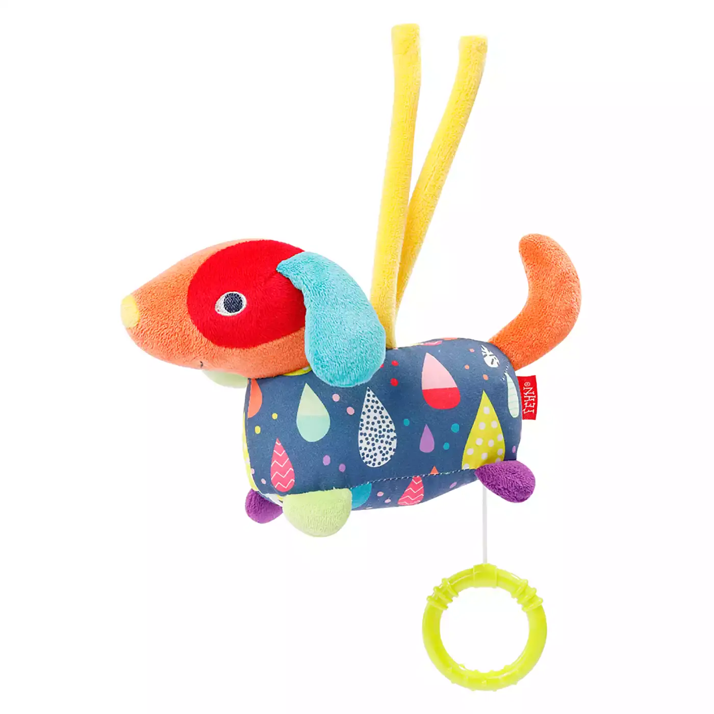Mini-Spieluhr Hund fehn Mehrfarbig Mehrfarbig 2000574153117 1