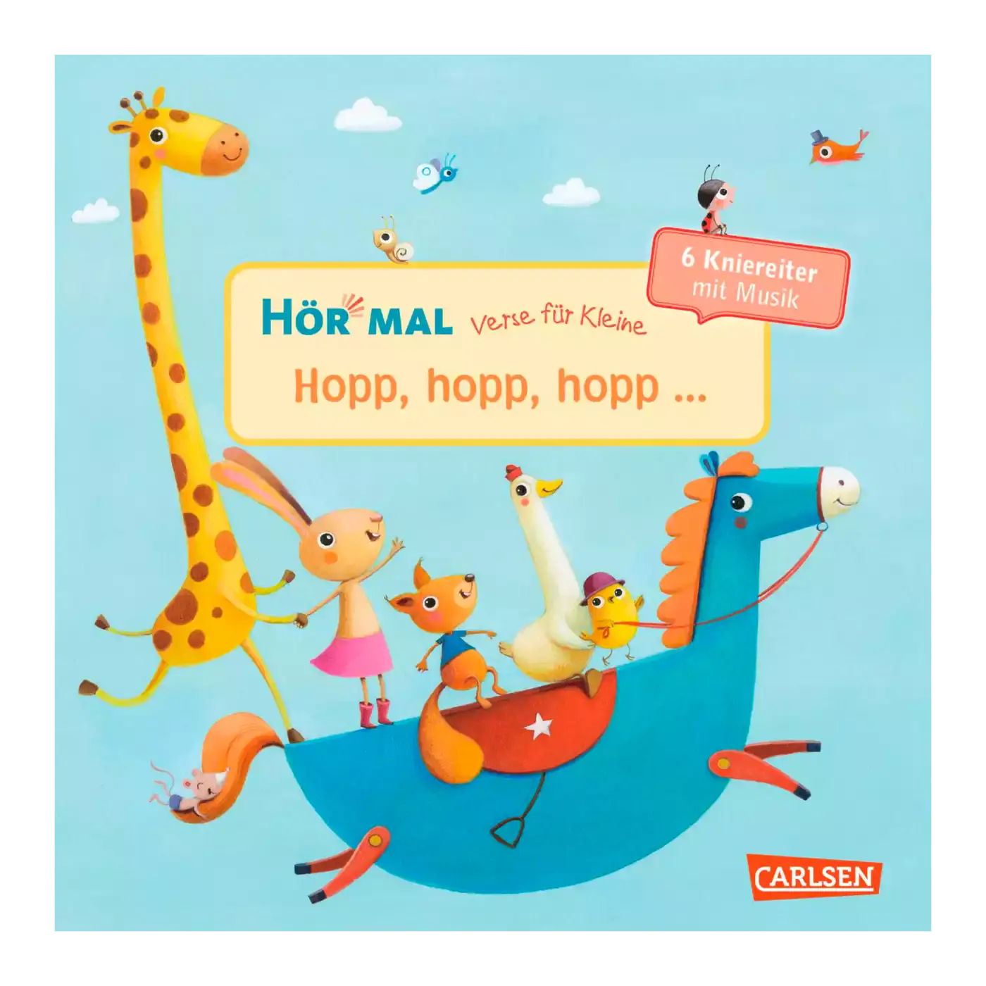 Hör mal Verse für kleine Hopp Hopp Hopp CARLSEN 2000572061001 1