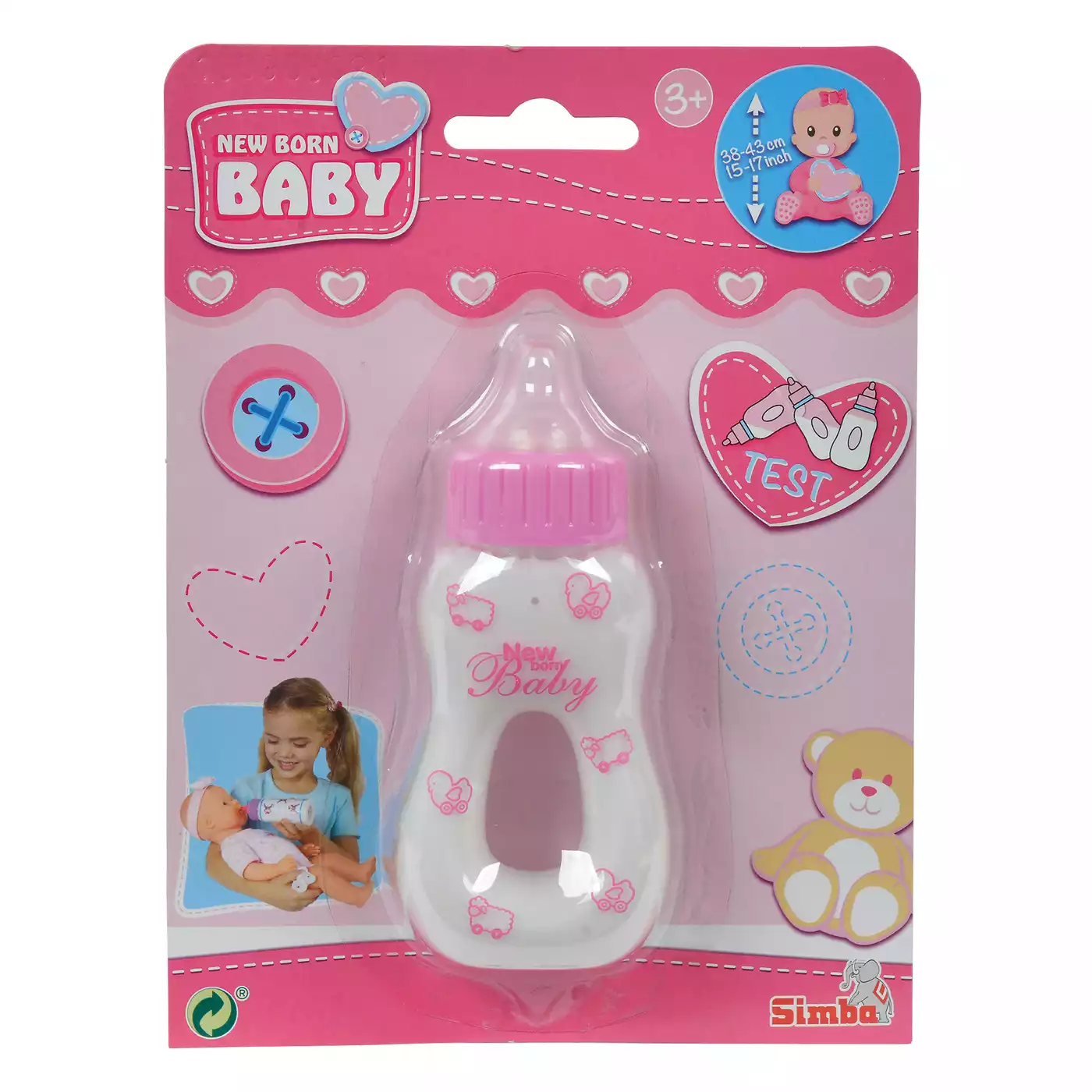 New Born Baby Magisches Milchfläschchen Simba 2000560017904 1