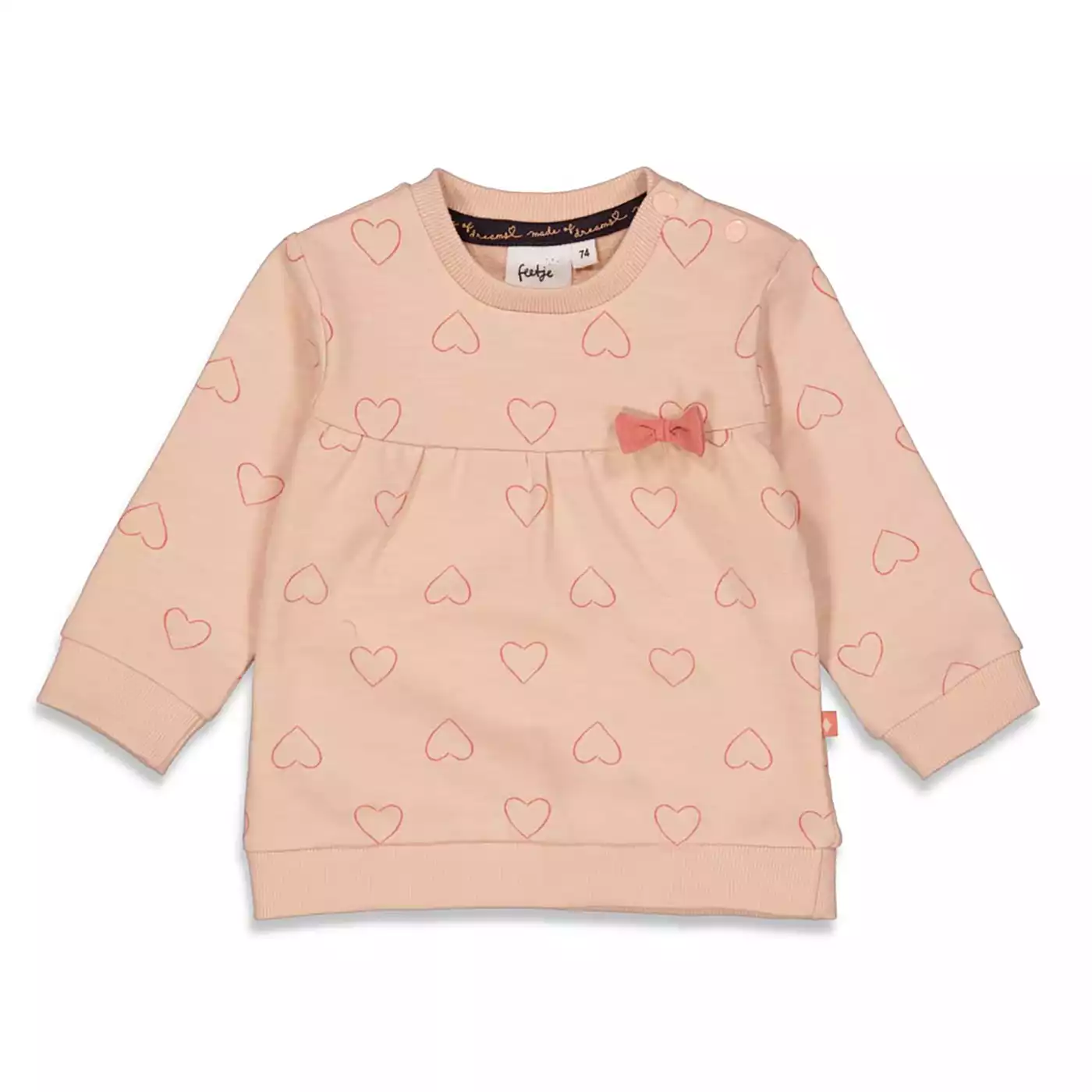 Sweatshirt Hearts FEETJE Pink Rosa 2006580921108 3