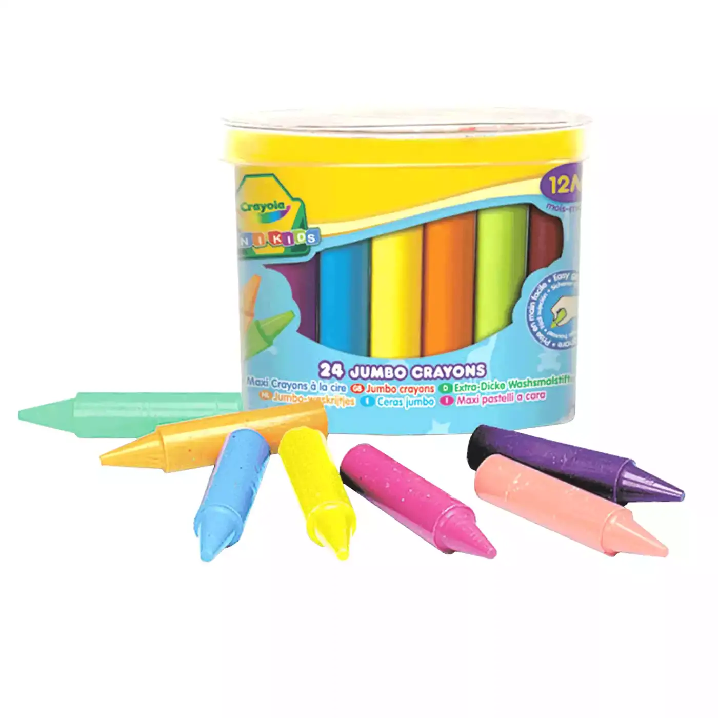 Crayola Mini Kids 24 Jumbo Wachsmalstifte 