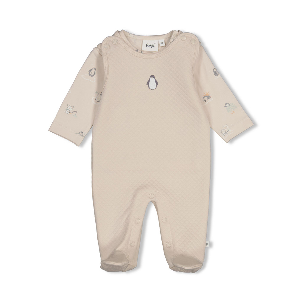 Strampler, FEETJE, Beige – Produktansicht