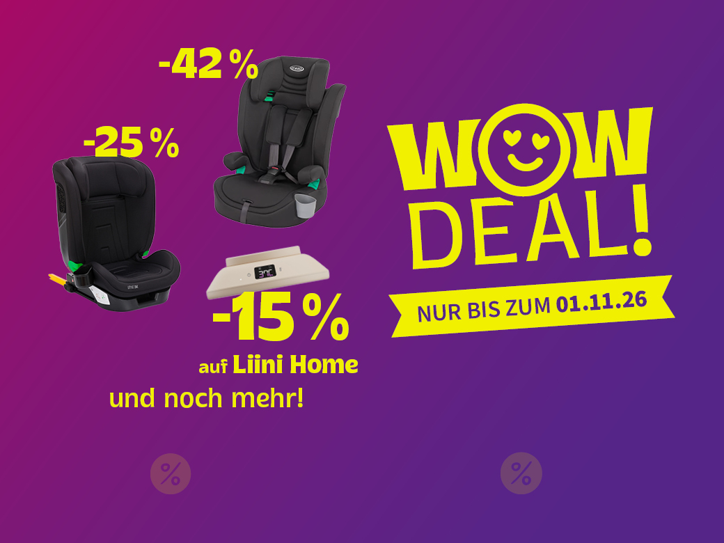WOW Deal! Nur bis 01.11.26. Lila gelb. Aktionen entdecken!