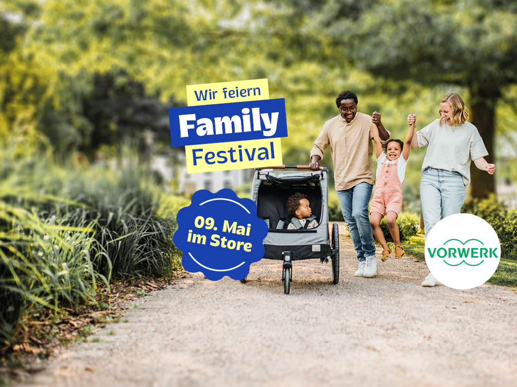Wir feiern Family Festival am 09.05. im Store