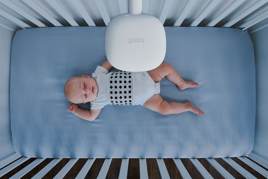 Babyphone, Nanit, Weiß – Produktansicht
