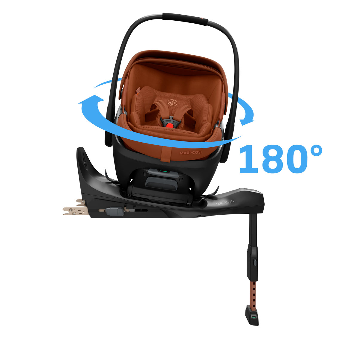 Babyschalen 0-13 kg, Gruppe 0+, MAXI-COSI Premium, Orange – Produktansicht
