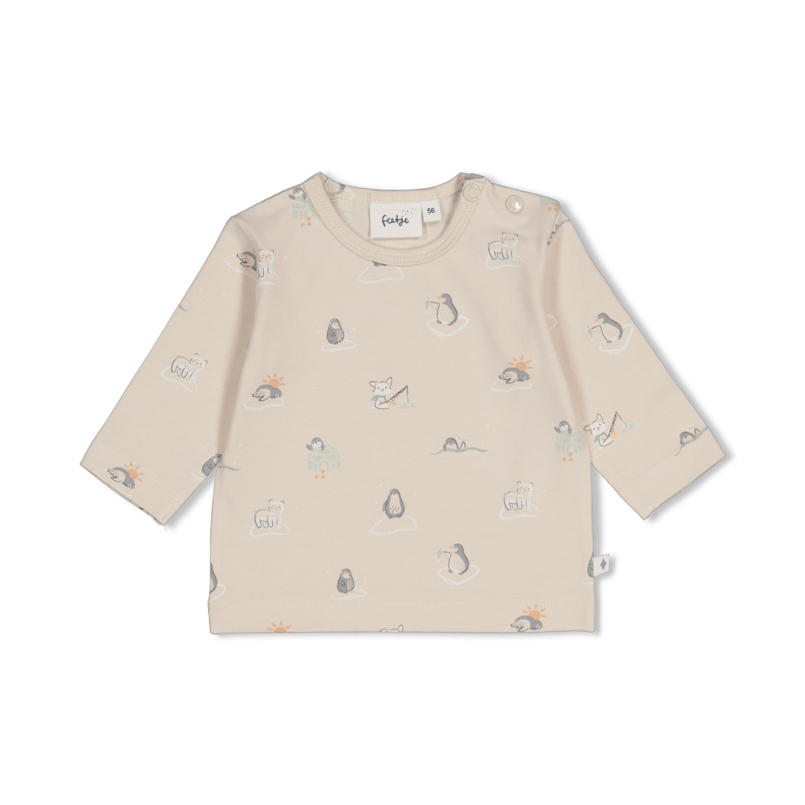 Langarmshirts, FEETJE, Beige – Produktansicht