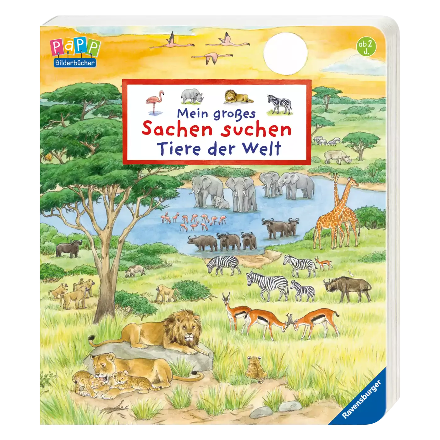 Mein großes Sachen suchen: Tiere der Welt Ravensburger 2000571960305 1