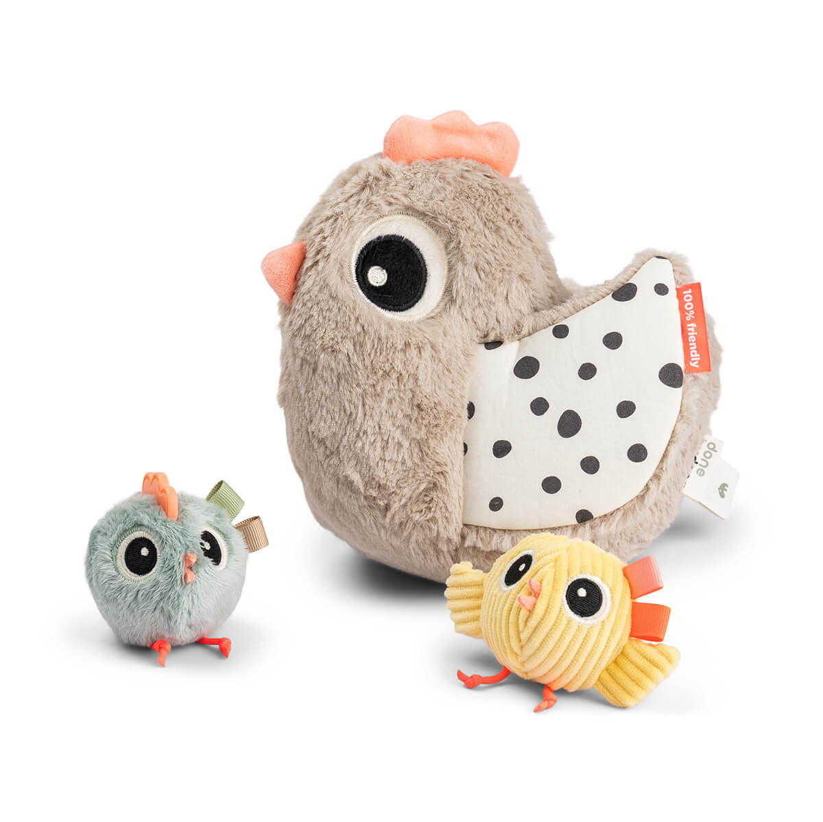 Knisterspielzeug & Knistertücher, done by deer, Braun – Produktansicht