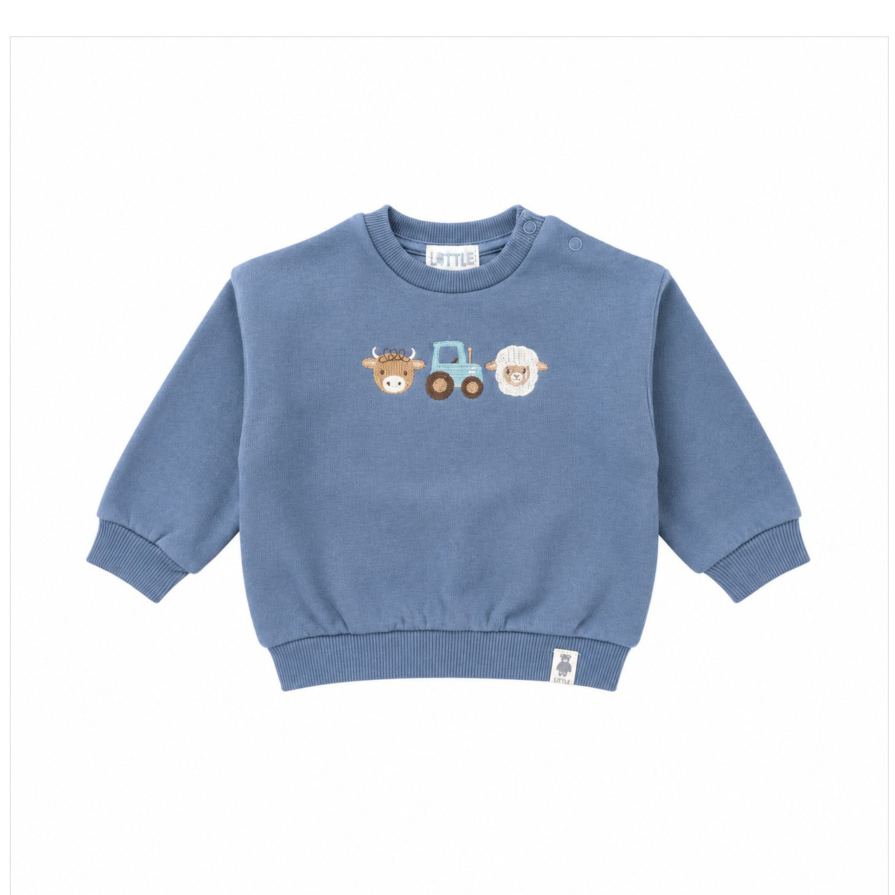 Pullover & Sweatshirts, LITTLE, Blau – Produktansicht