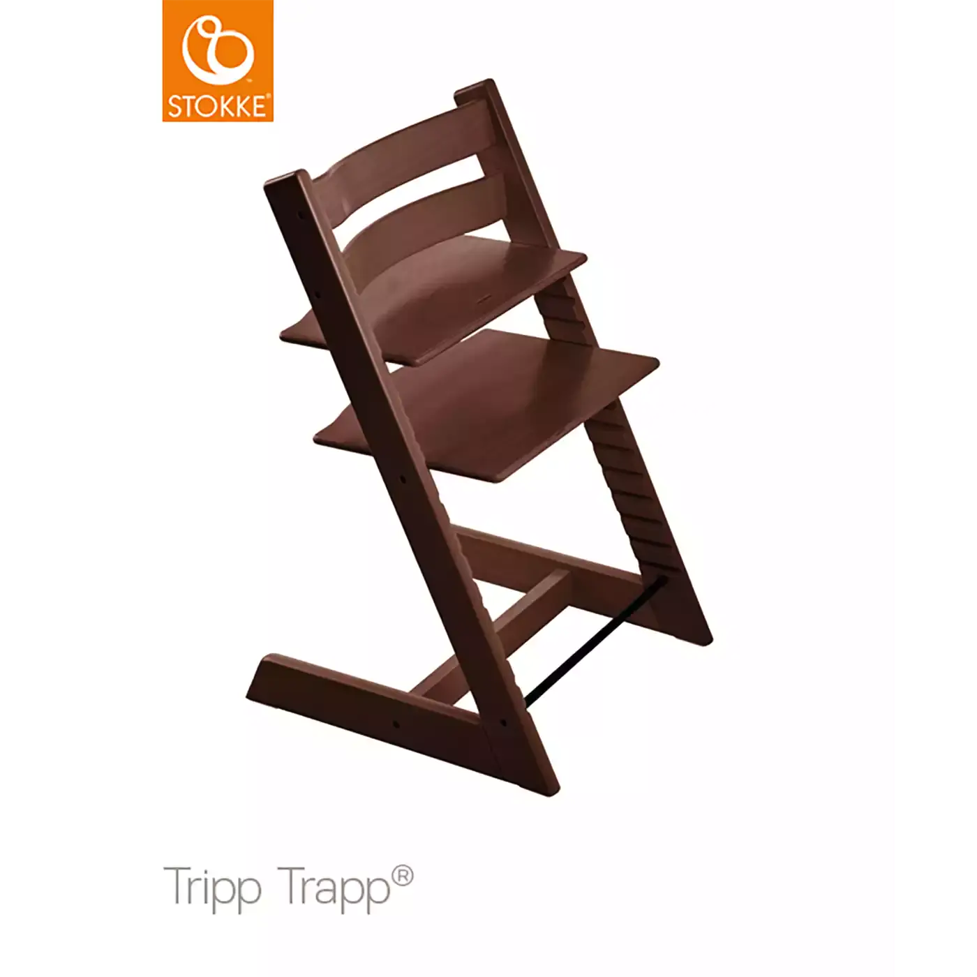 Tripp Trapp® Buche Walnut STOKKE Dunkelbraun 2000526563605 3