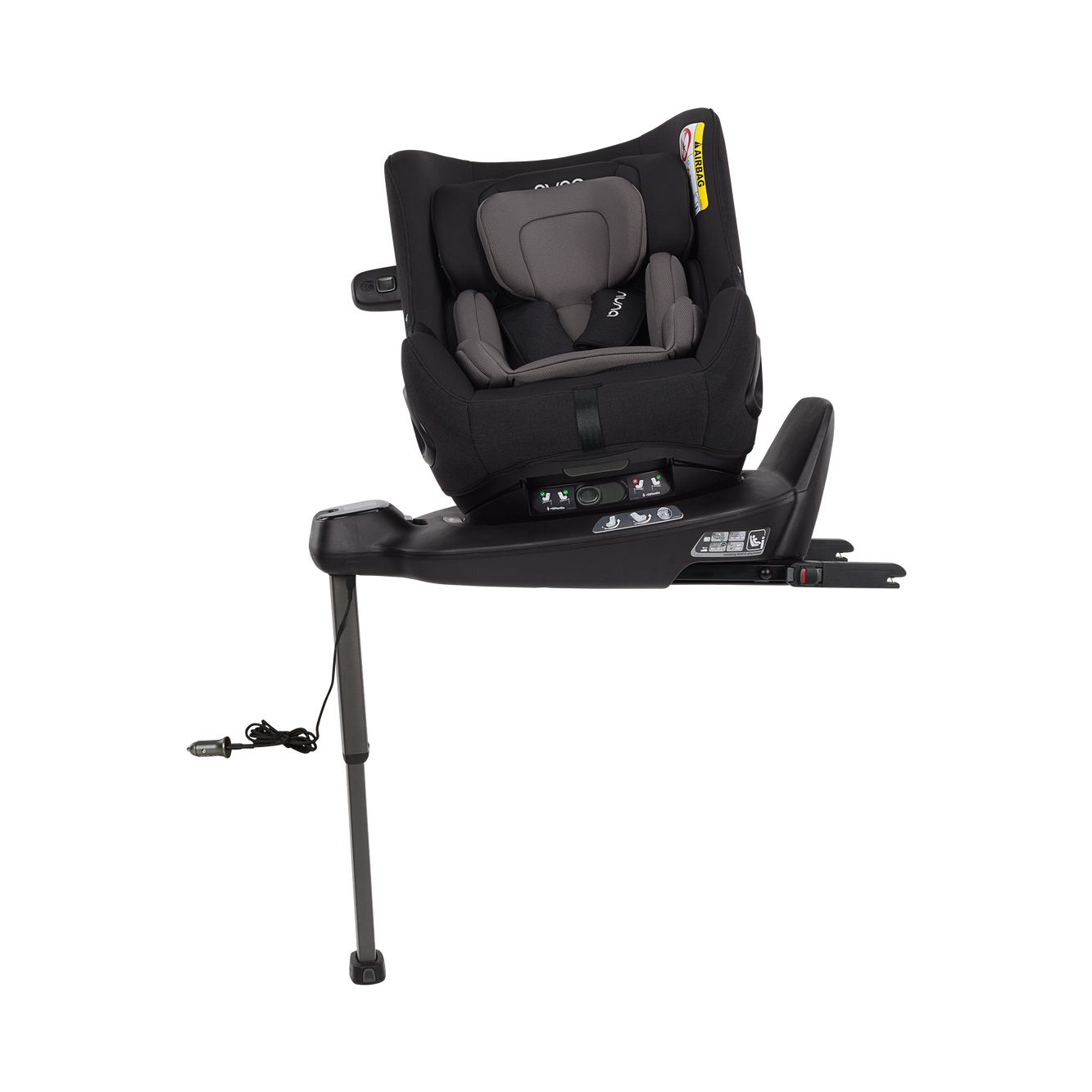 Reboarder 0-18 kg, Gruppe 0+/1, nuna, Grau – Produktansicht