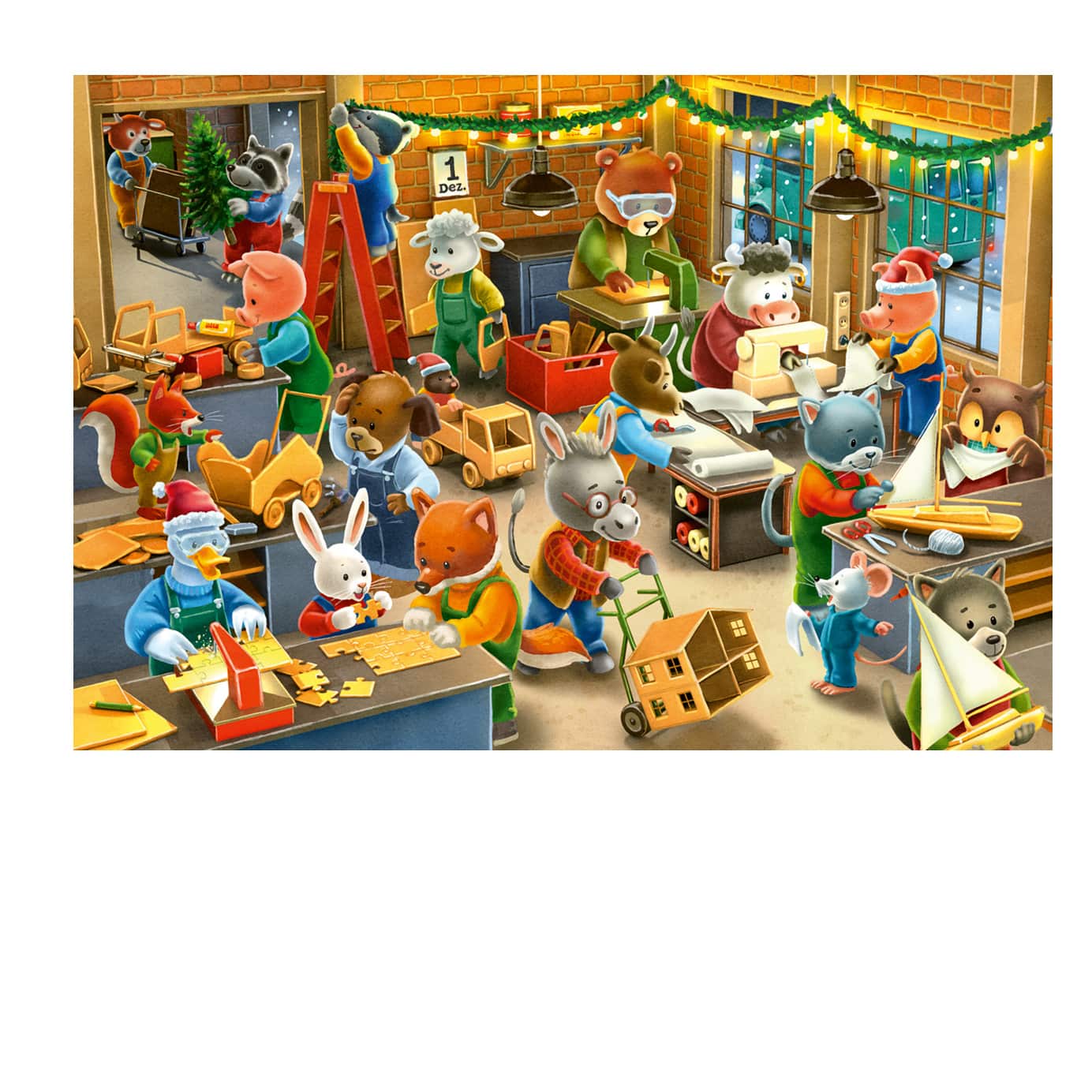 Puzzle, Ravensburger, Mehrfarbig – Besonderheit: enthält zwei Puzzle