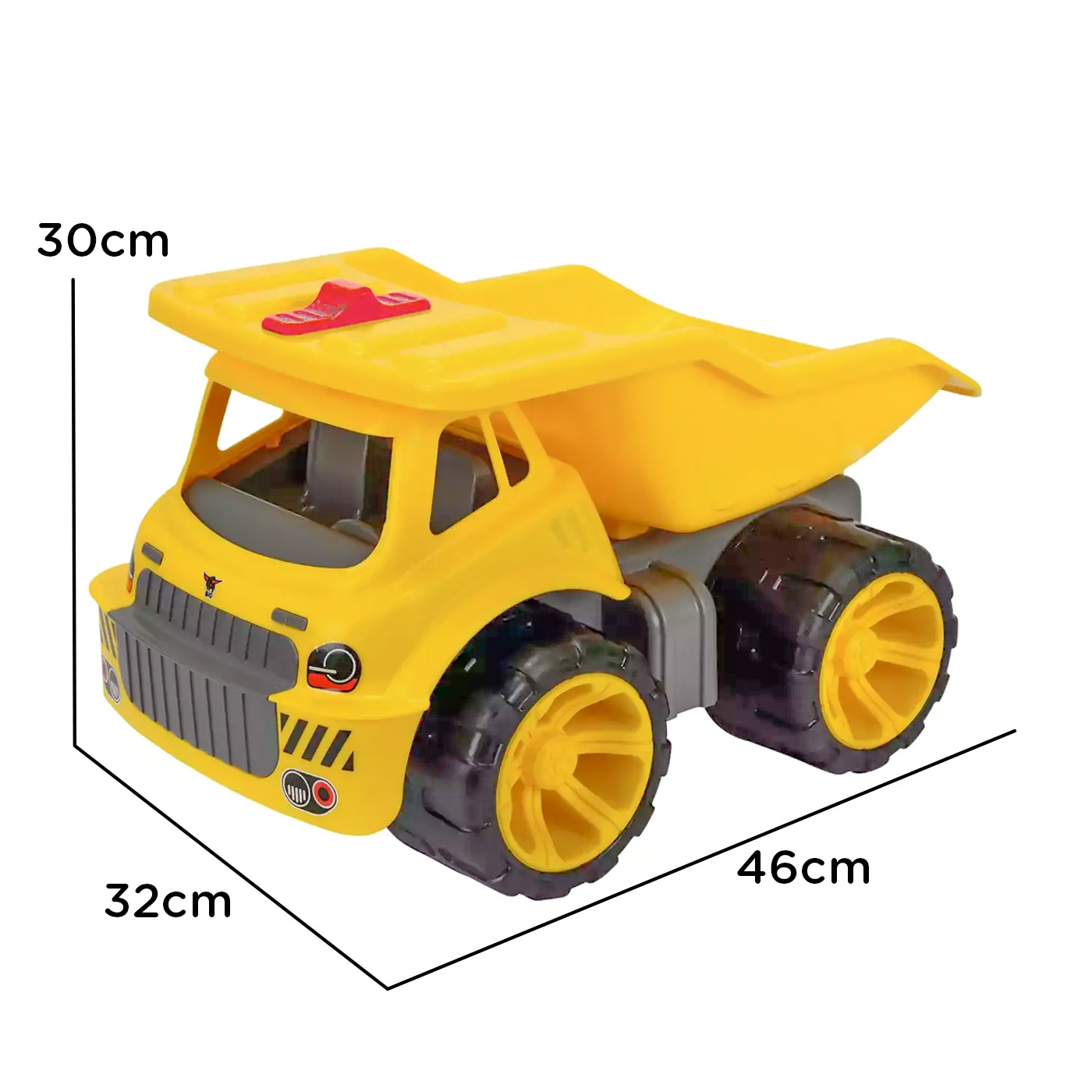 Sandspielzeug, BIG, Gelb – Produktansicht