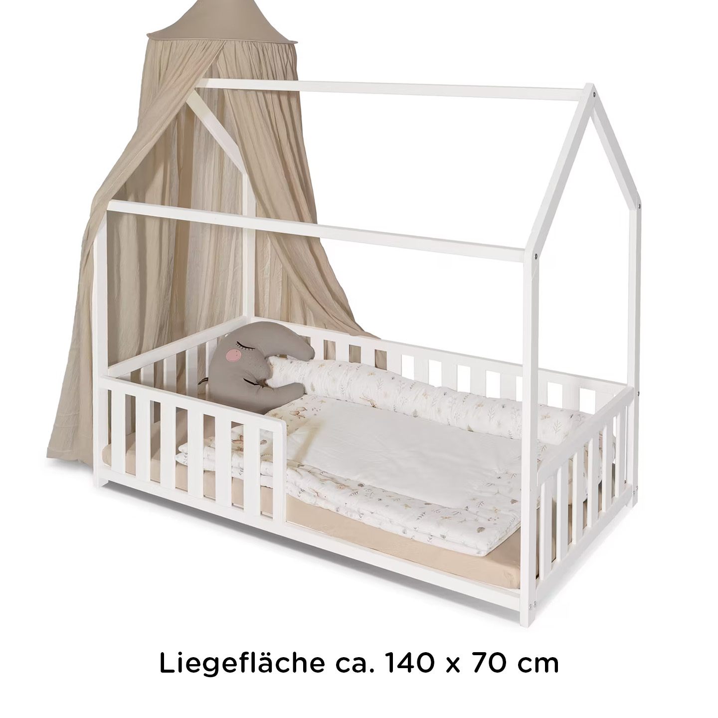 Gitterbetten, AMAL II, Weiß – Produktansicht