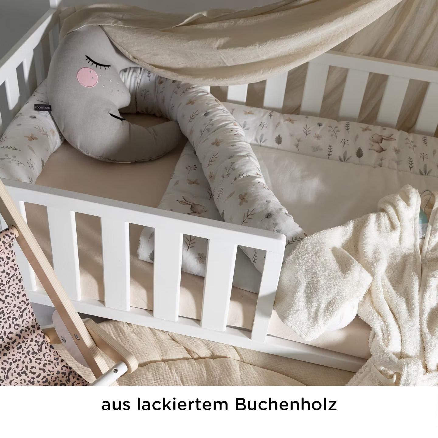 Gitterbetten, AMAL II, Weiß – Produktansicht