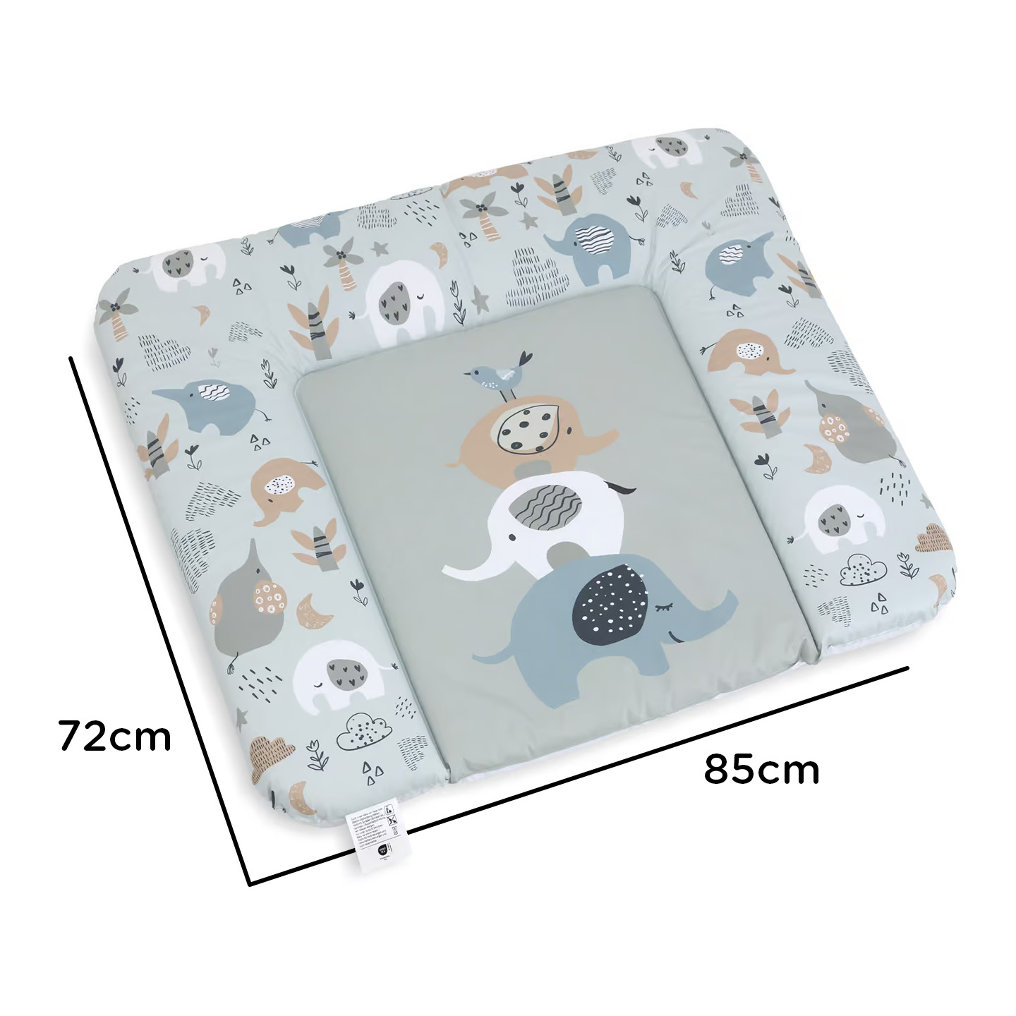 Wickelunterlagen, LITTLE ONE, Grau – Produktansicht