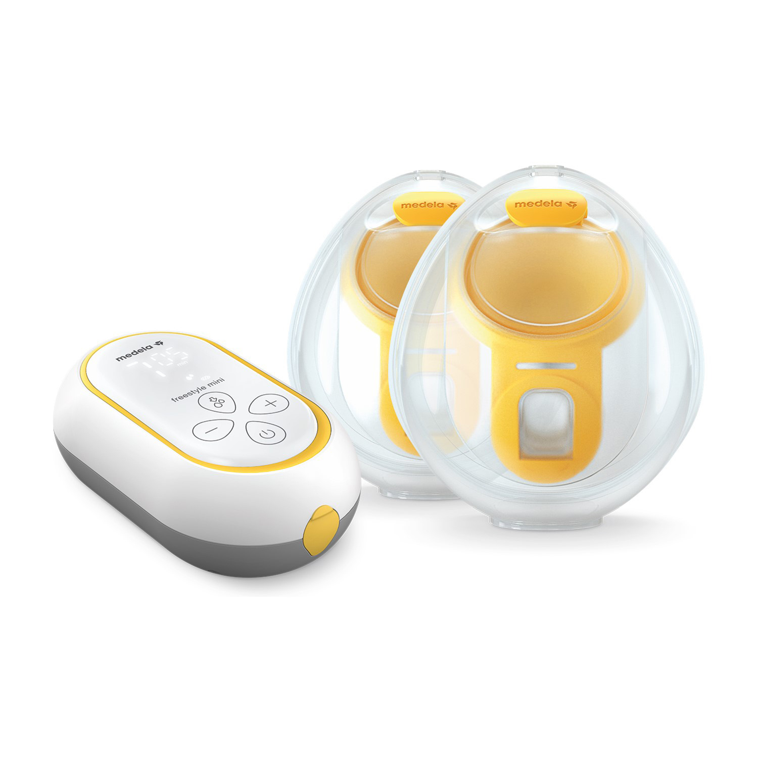 Hands Free Milchpumpen, medela, Transparent – Produktansicht