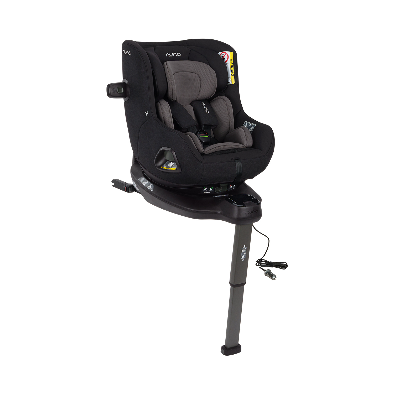 Reboarder 0-18 kg, Gruppe 0+/1, nuna, Grau – Produktansicht