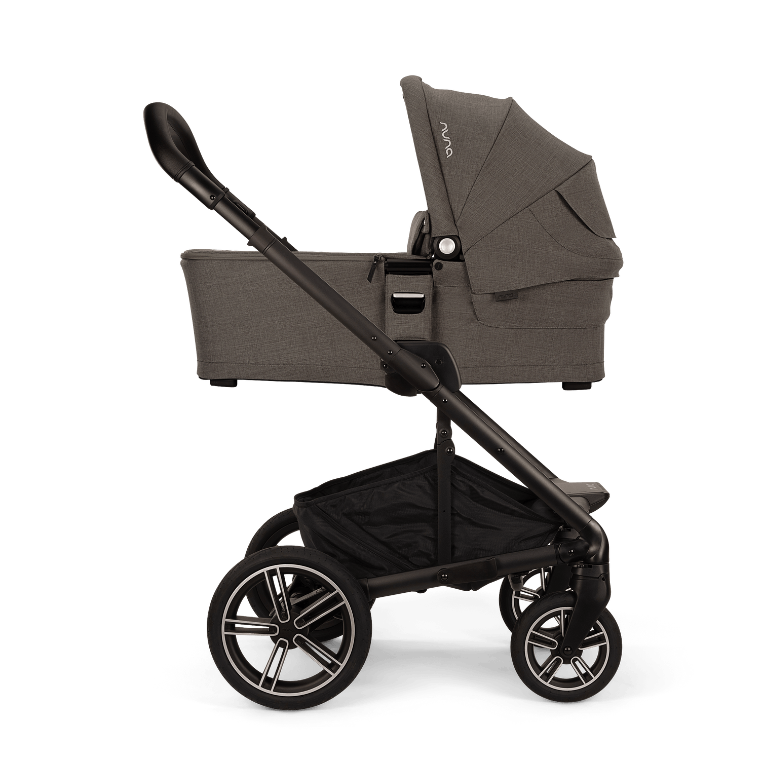 Kombi-Kinderwagen, nuna, Braun – Besonderheit: Set bestehend aus dem nuna MIXX Next Thunder und der MIXX Next Babywanne Thunder