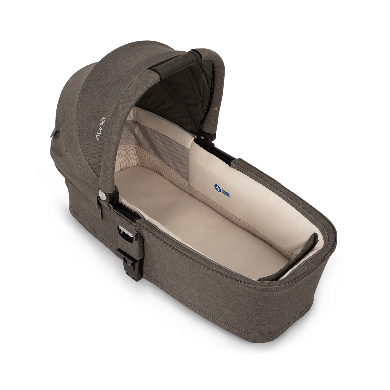 Kombi-Kinderwagen, nuna, Braun – Produktansicht