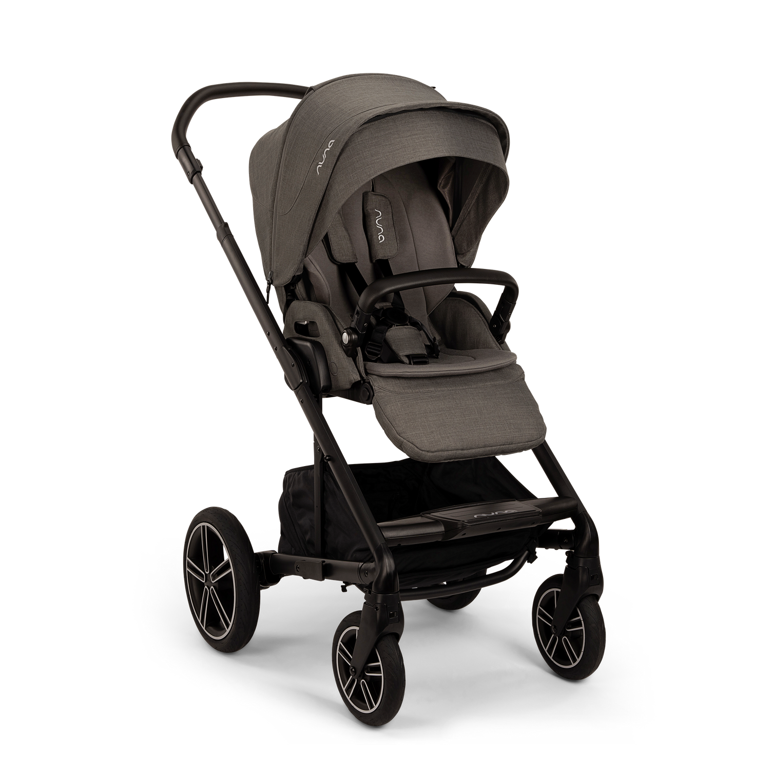 Kombi-Kinderwagen, nuna, Braun – Produktansicht