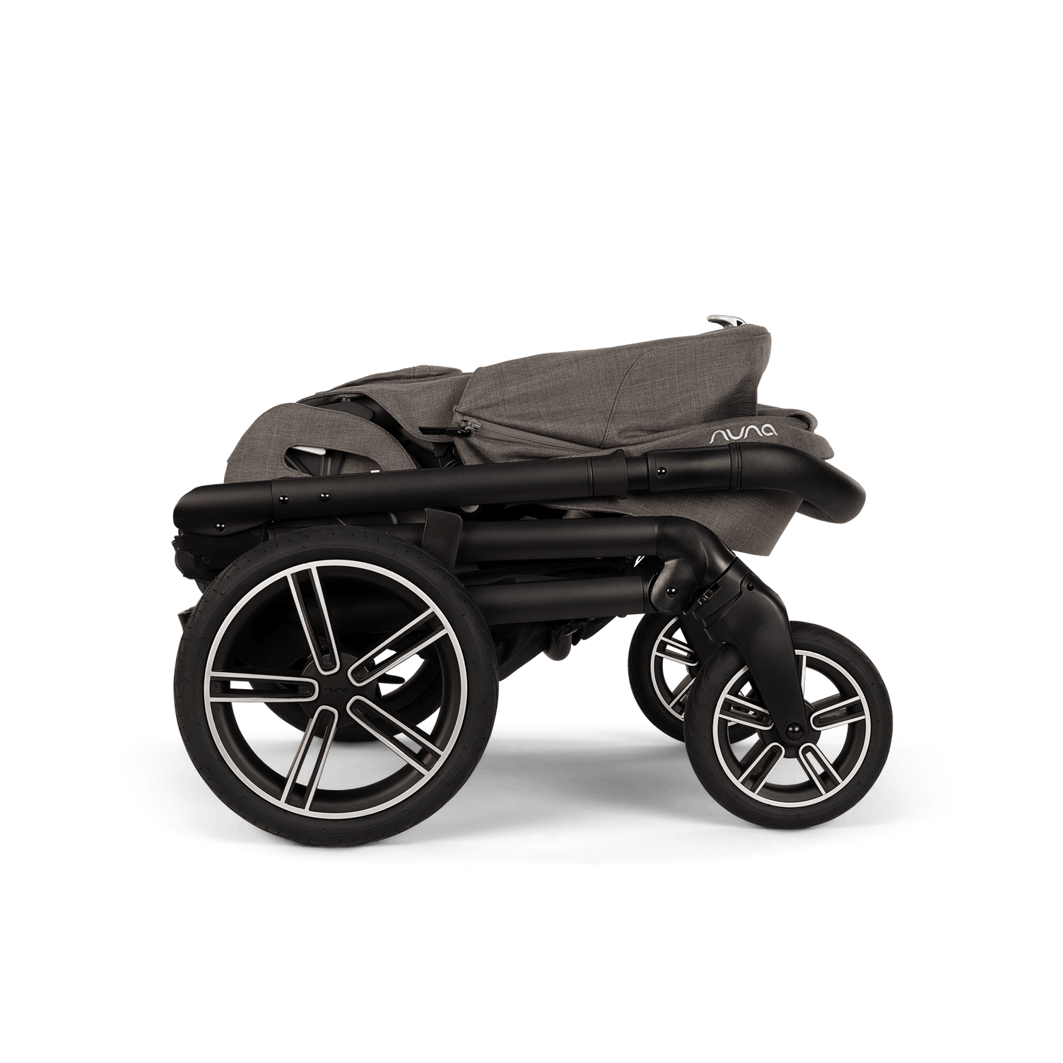 Kombi-Kinderwagen, nuna, Braun – Produktansicht