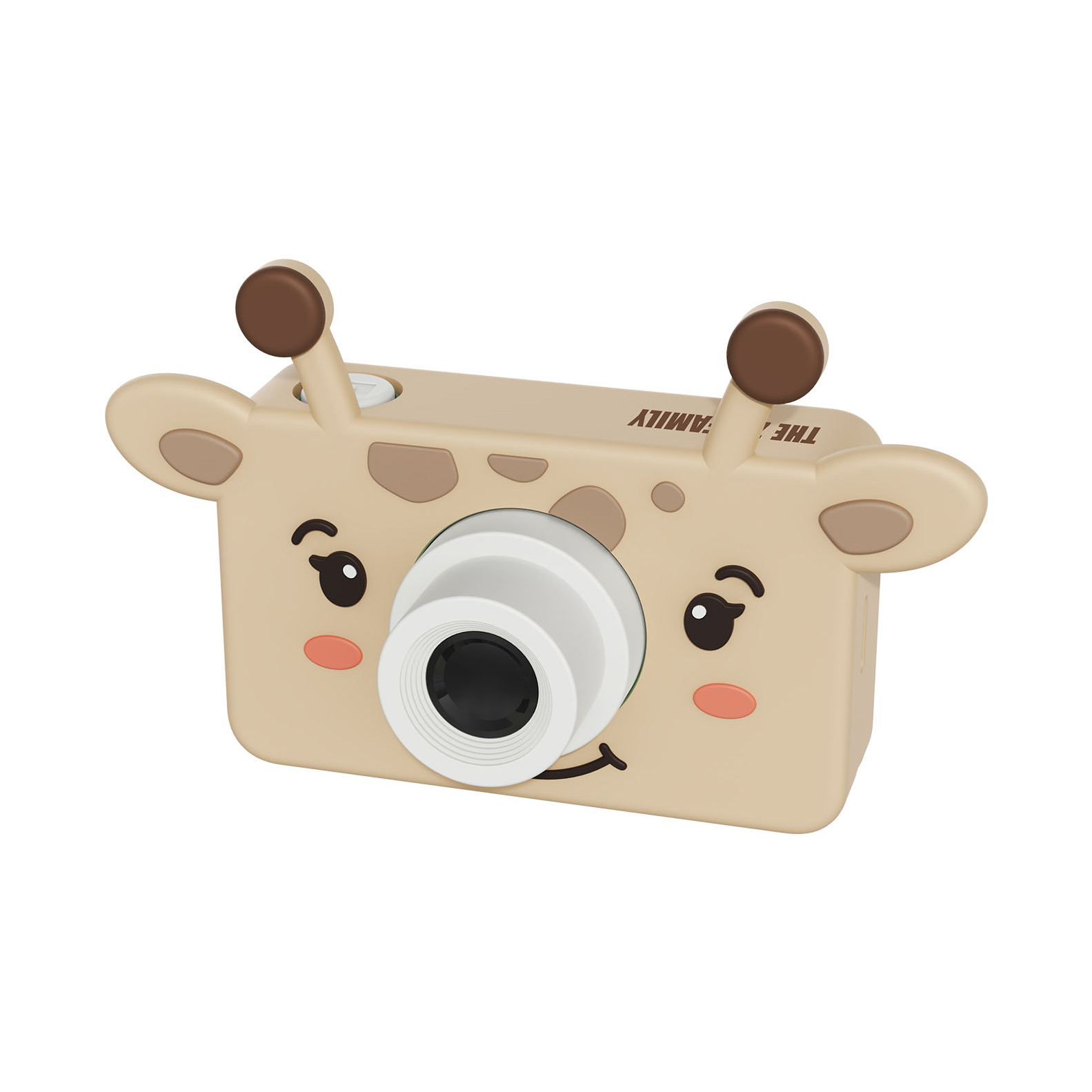 ZOOFAMILY, Beige – Besonderheit: 24-Megapixel-Digitalkamera und Videorekorder für Kinder