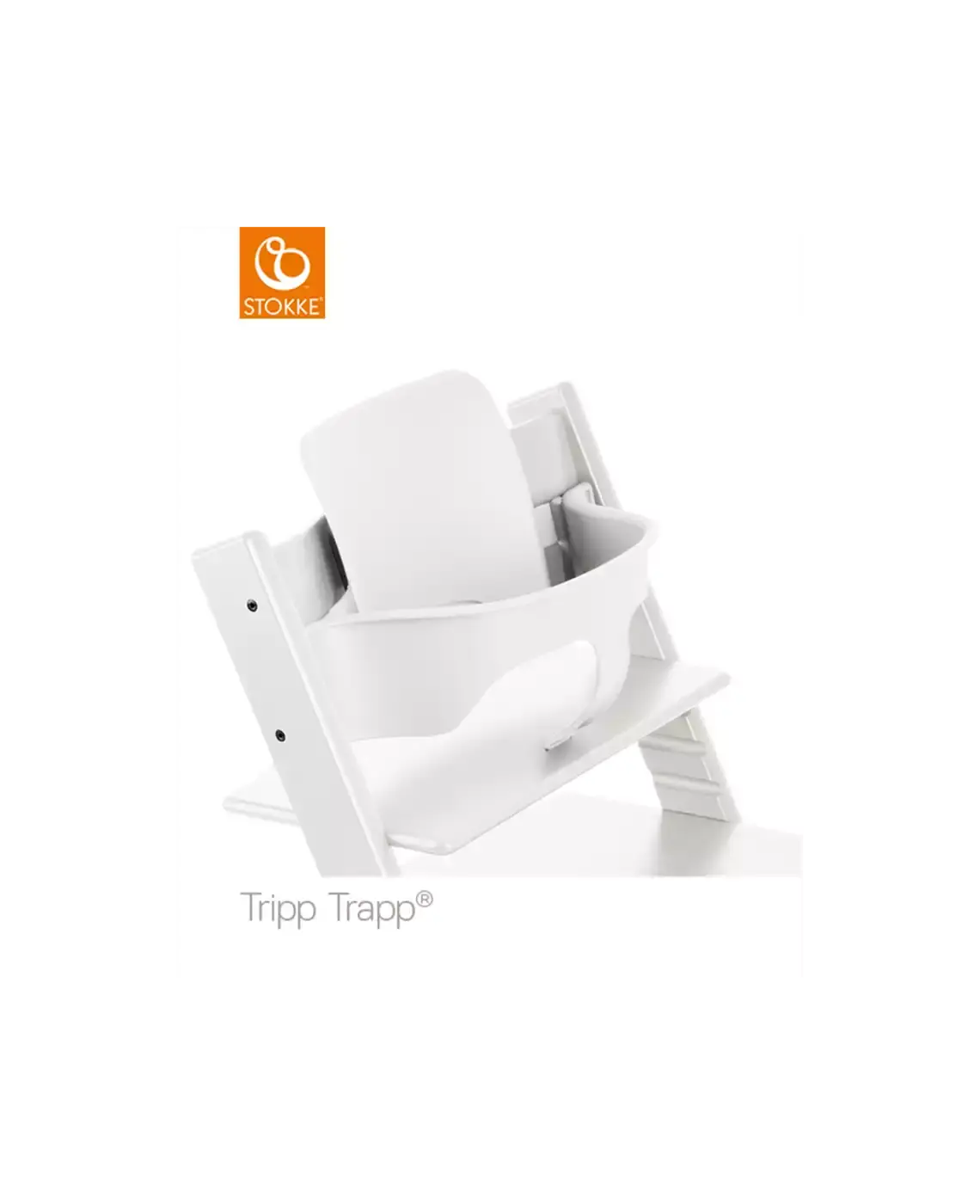 Tripp Trapp® Baby Set weiss STOKKE Weiß Weiß 2000540600805 2
