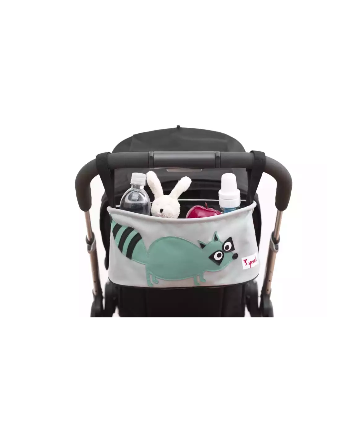 Kinderwagen-Tasche Waschbär 3 sprouts Grau Grau 2000566317008 2