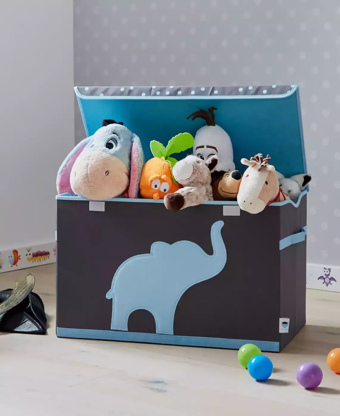 Spielzeugtruhe mit Elefant Store.it! 2000572138604 2