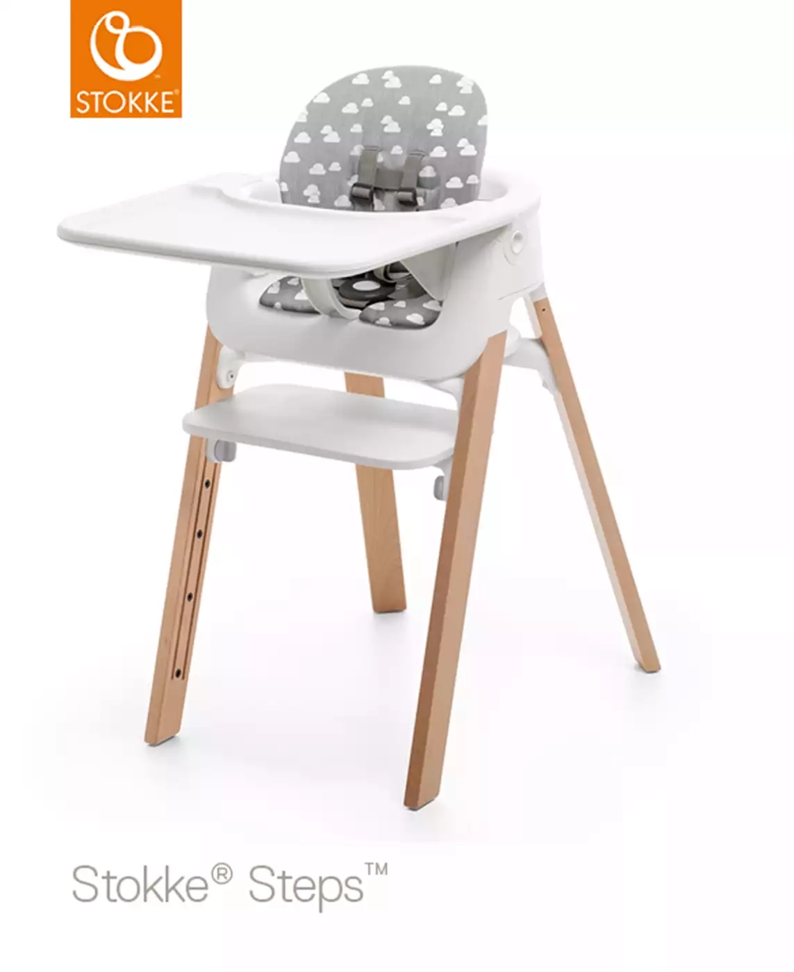 Hochstuhl Zubehör, STOKKE, Grau – Produktansicht
