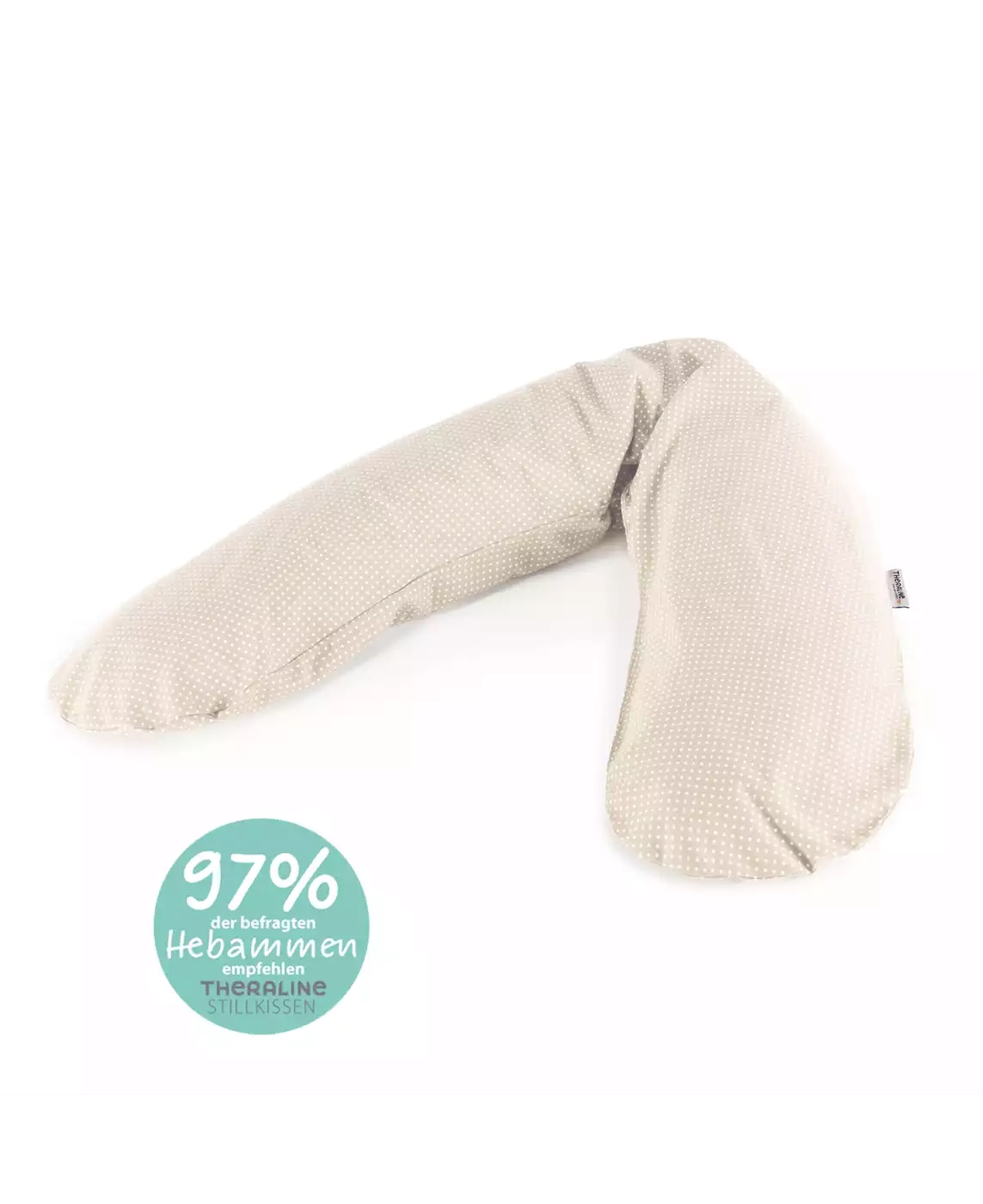 Stillkissen beige, THERALINE, Beige – Produktansicht