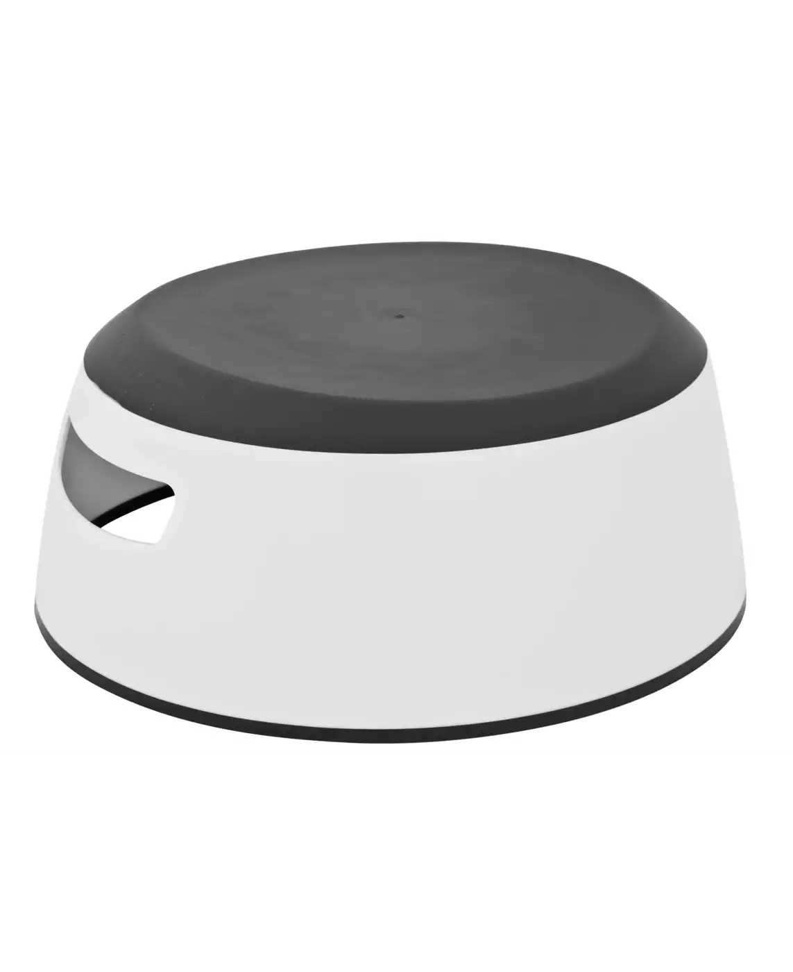 Tritthocker, LUMA, Weiß – Produktansicht