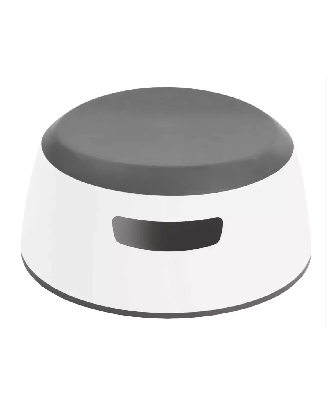 Tritthocker, LUMA, Weiß – Produktansicht