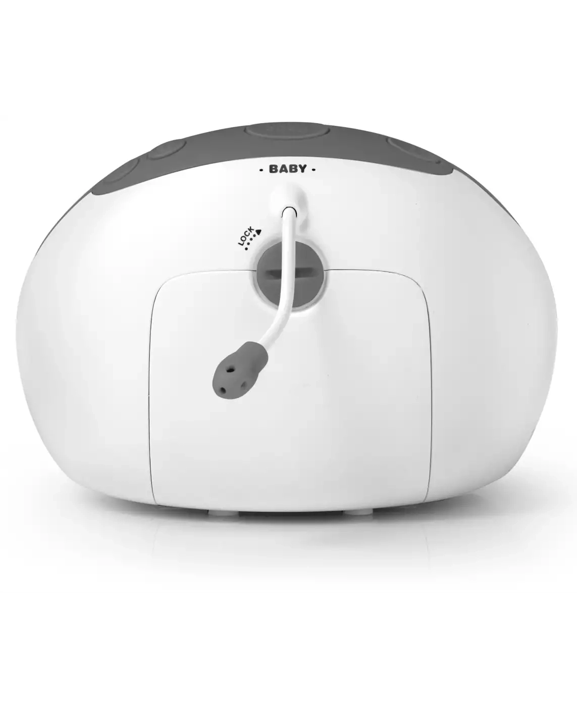 Audio Babyphone, Alecto baby, Grau – Produktansicht