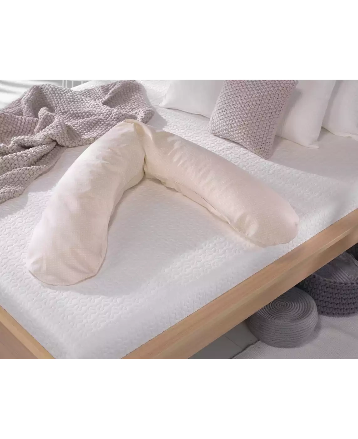 Stillkissen beige, THERALINE, Beige – Produktansicht