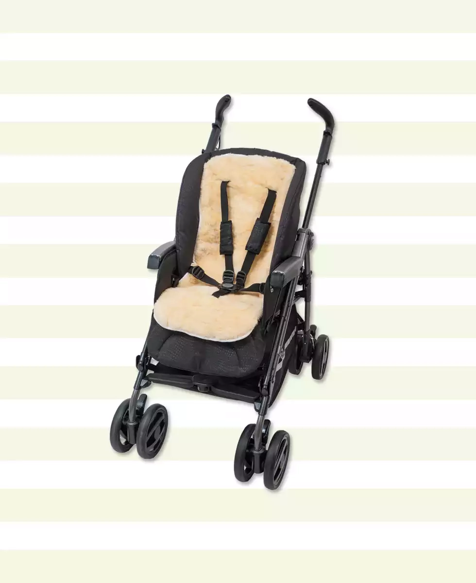 Lammfell Buggy Auflage Altabebe Beige 2000568732809 2