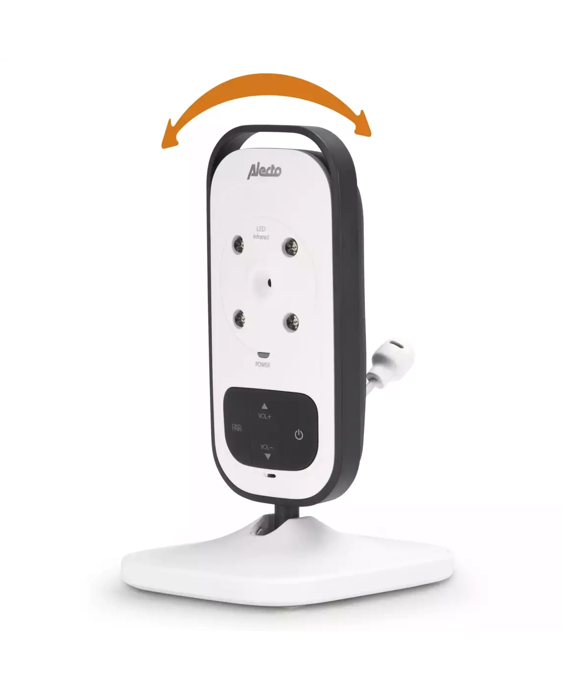 Video Babyphone, Alecto baby, Grau – Produktansicht