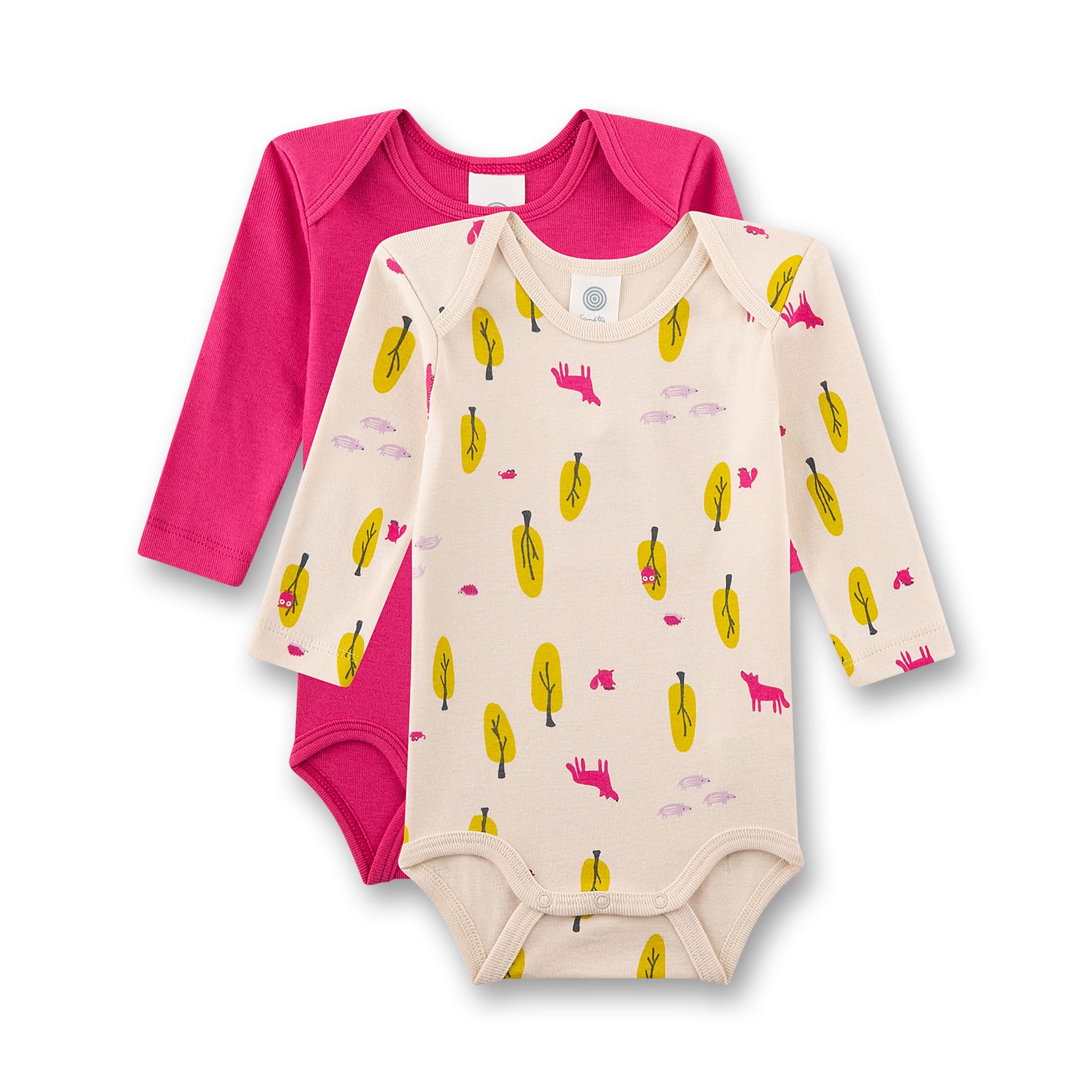 Langarmbodys, Sanetta, Pink – Produktansicht