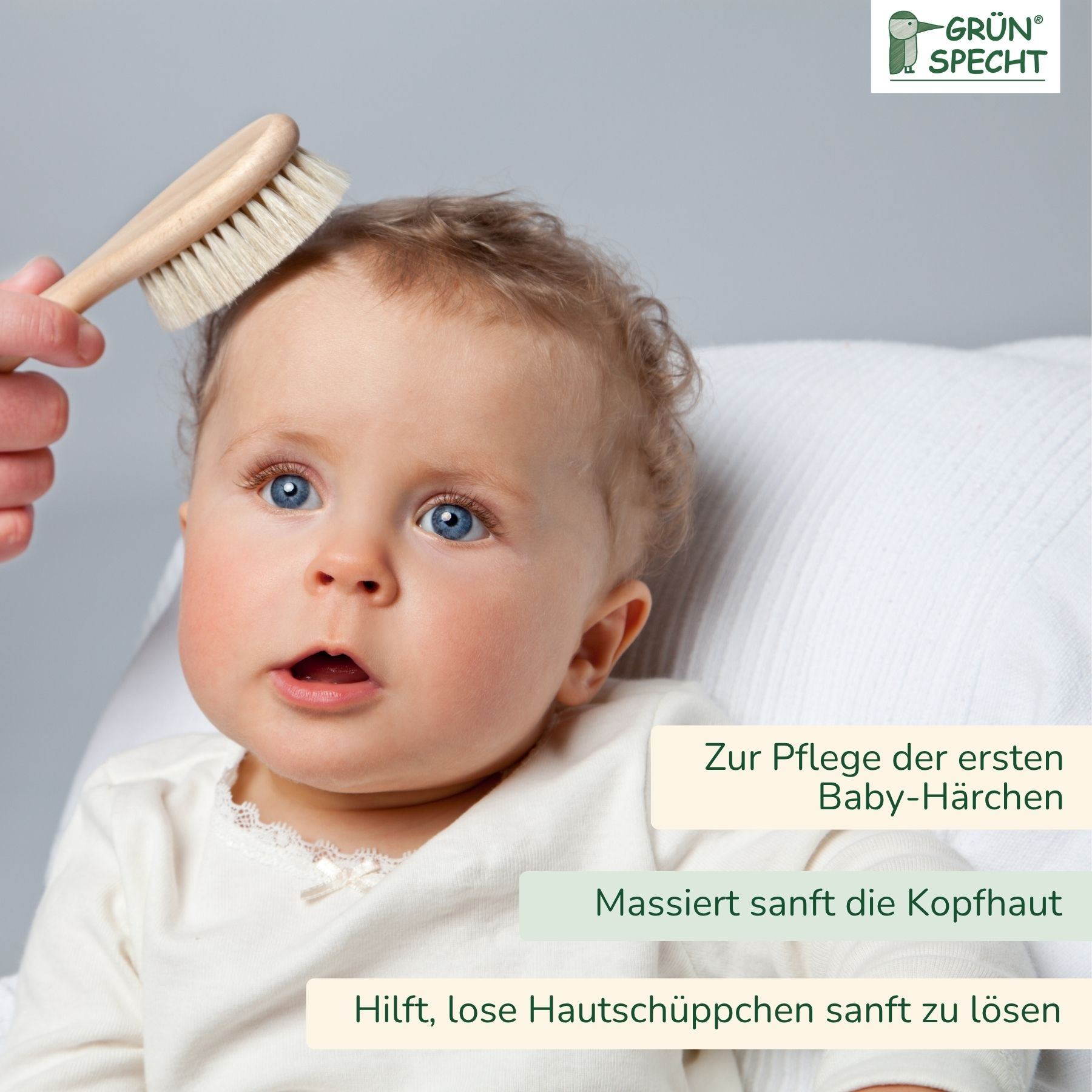 Körperpflege, GRÜNSPECHT, Beige – Produktansicht