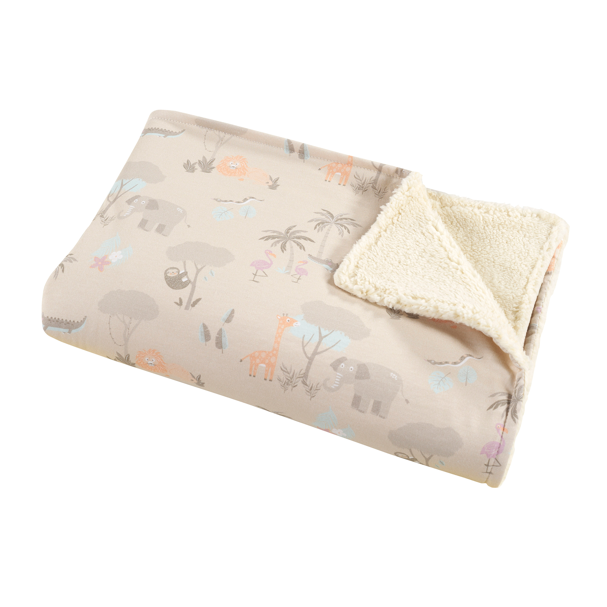 Alvi Babydecke Waldfreunde – 75x100 Cm, Mikrofaser, Extra Weich Für Empfindliche Haut