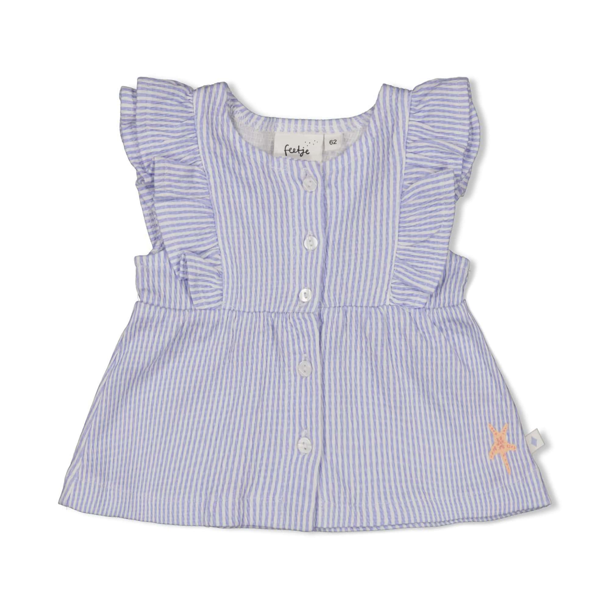 Kurzarmshirts, FEETJE, Blau – Produktansicht