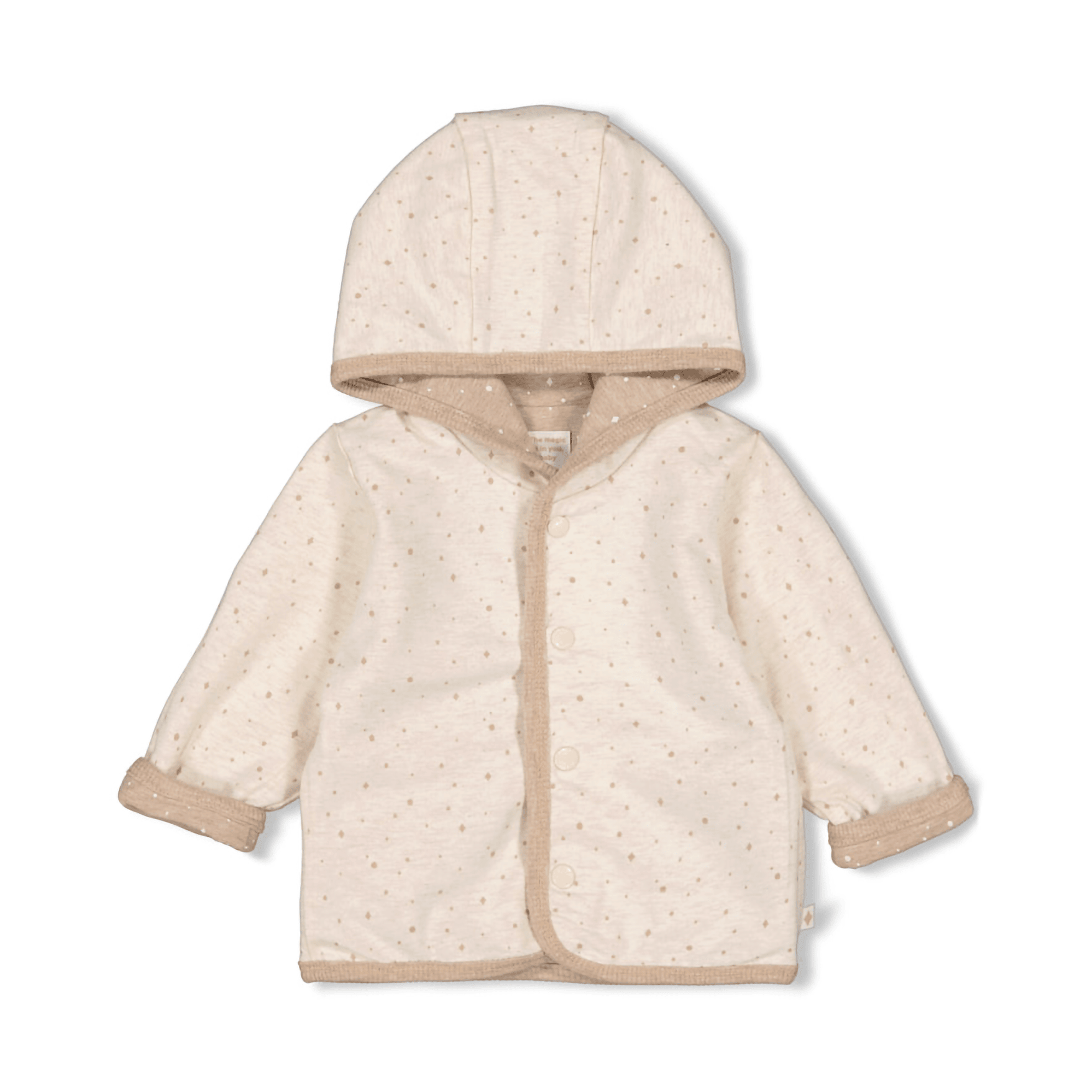 Sweat-, Fleece- & Strickjacken, FEETJE, Beige – Produktansicht
