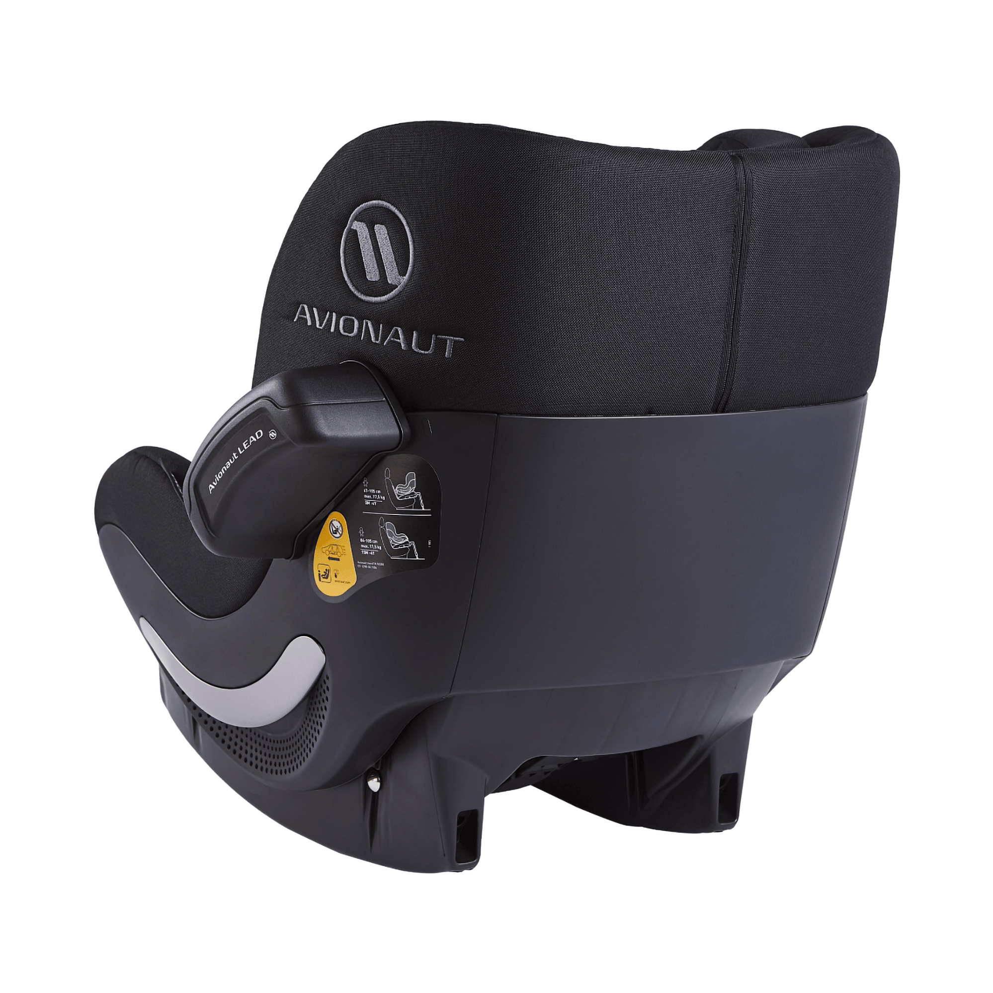 Reboarder 0-18 kg, Gruppe 0+/1, AVIONAUT, Schwarz – Produktansicht