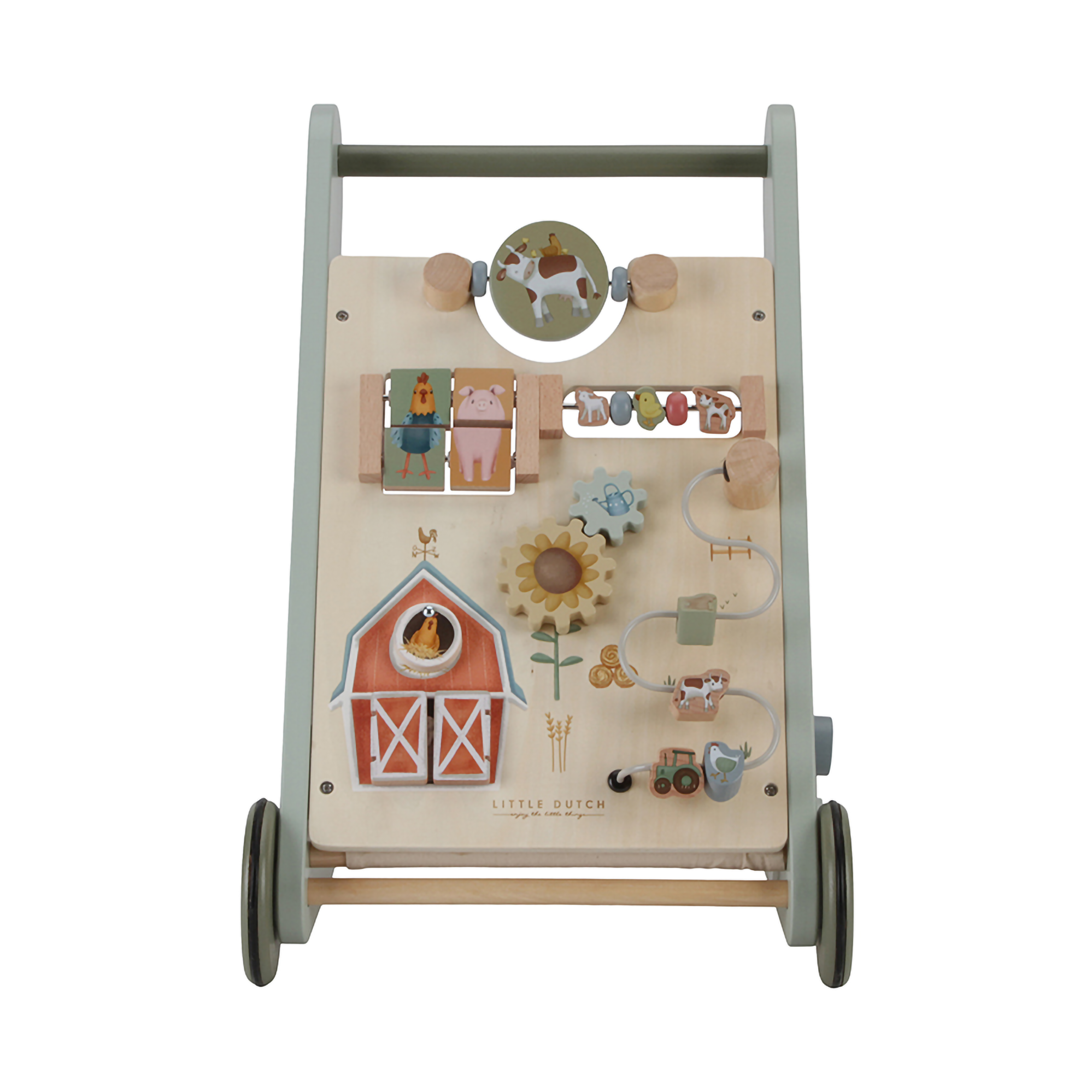 Lauflernwagen, LITTLE DUTCH, Mehrfarbig – Produktansicht