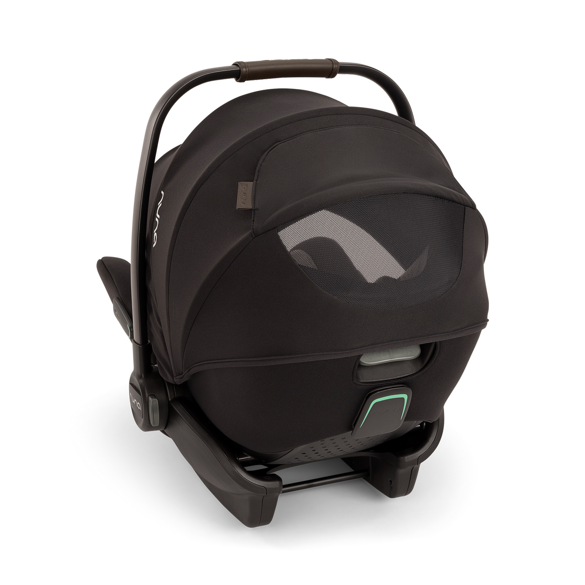 Babyschalen 0-13 kg, Gruppe 0+, nuna, Schwarz – Produktansicht