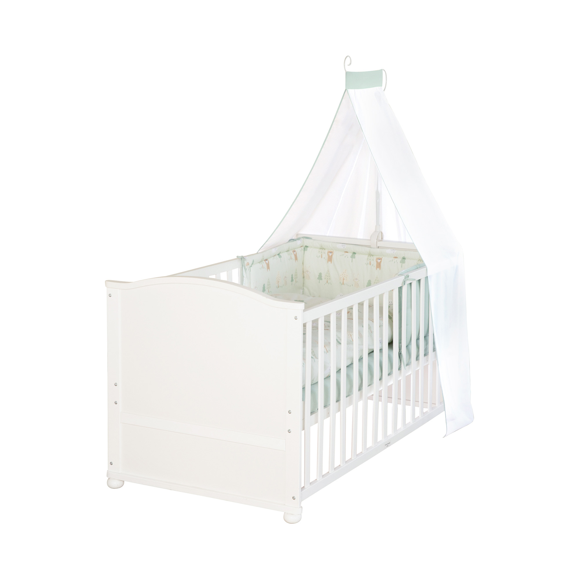 Gitterbetten, roba, Weiß – Produktansicht